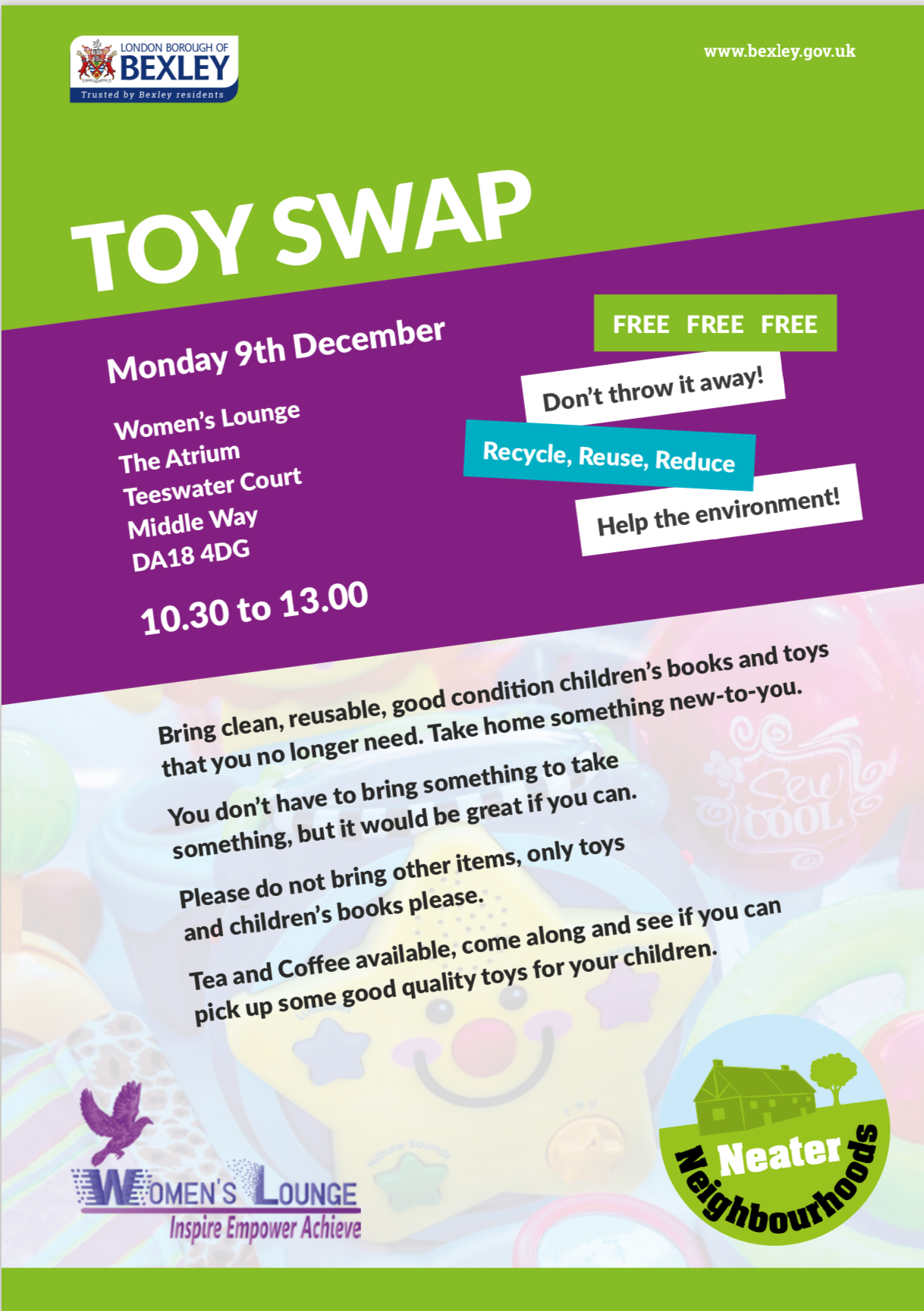 TOY SWAP 9 December 2019
