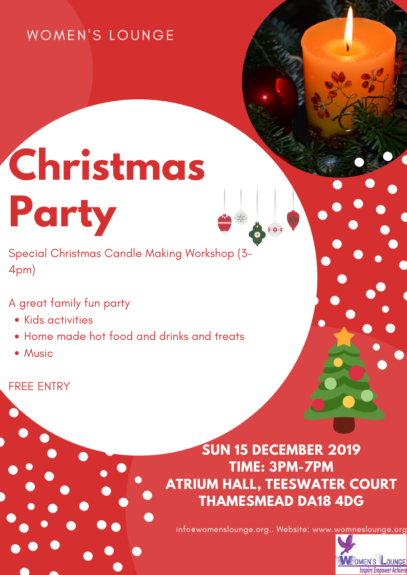 Chrismas Party 15 December 2019